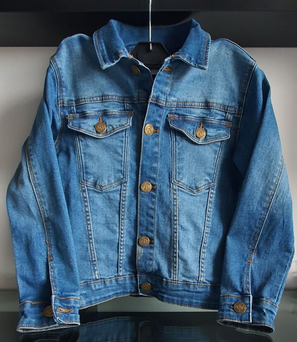 Casaco de ganga criança 7-8