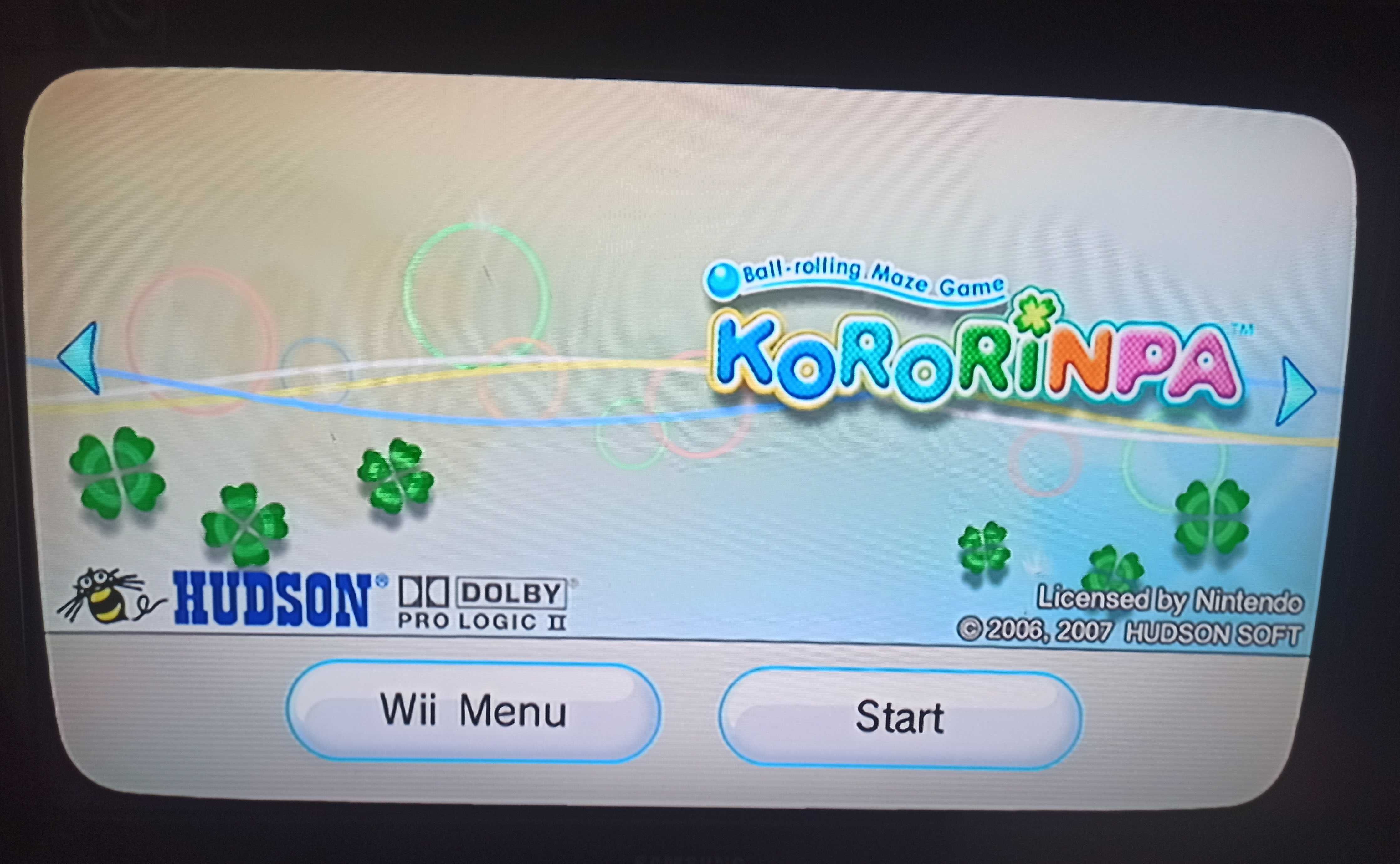 Kororinpa PAL Nintendo Wii