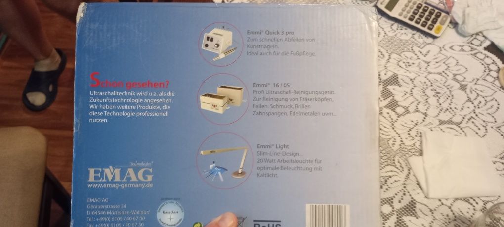 Lampa do paznokci EMMI NAIL stan dobry polecam