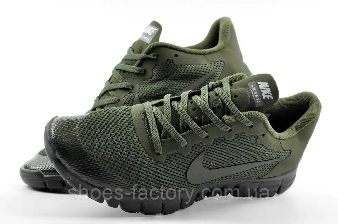 Кросівки чоловічі Nike Free Run 3.0 V2 хакі код 200132