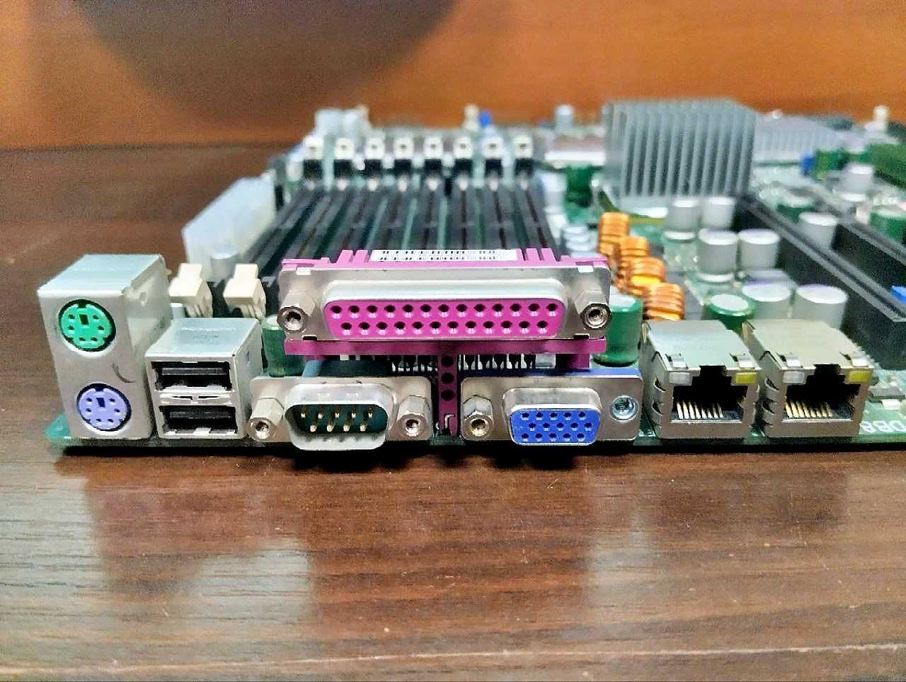 Материнська плата  SuperMicro X7DB8 з 2xXeon 5050