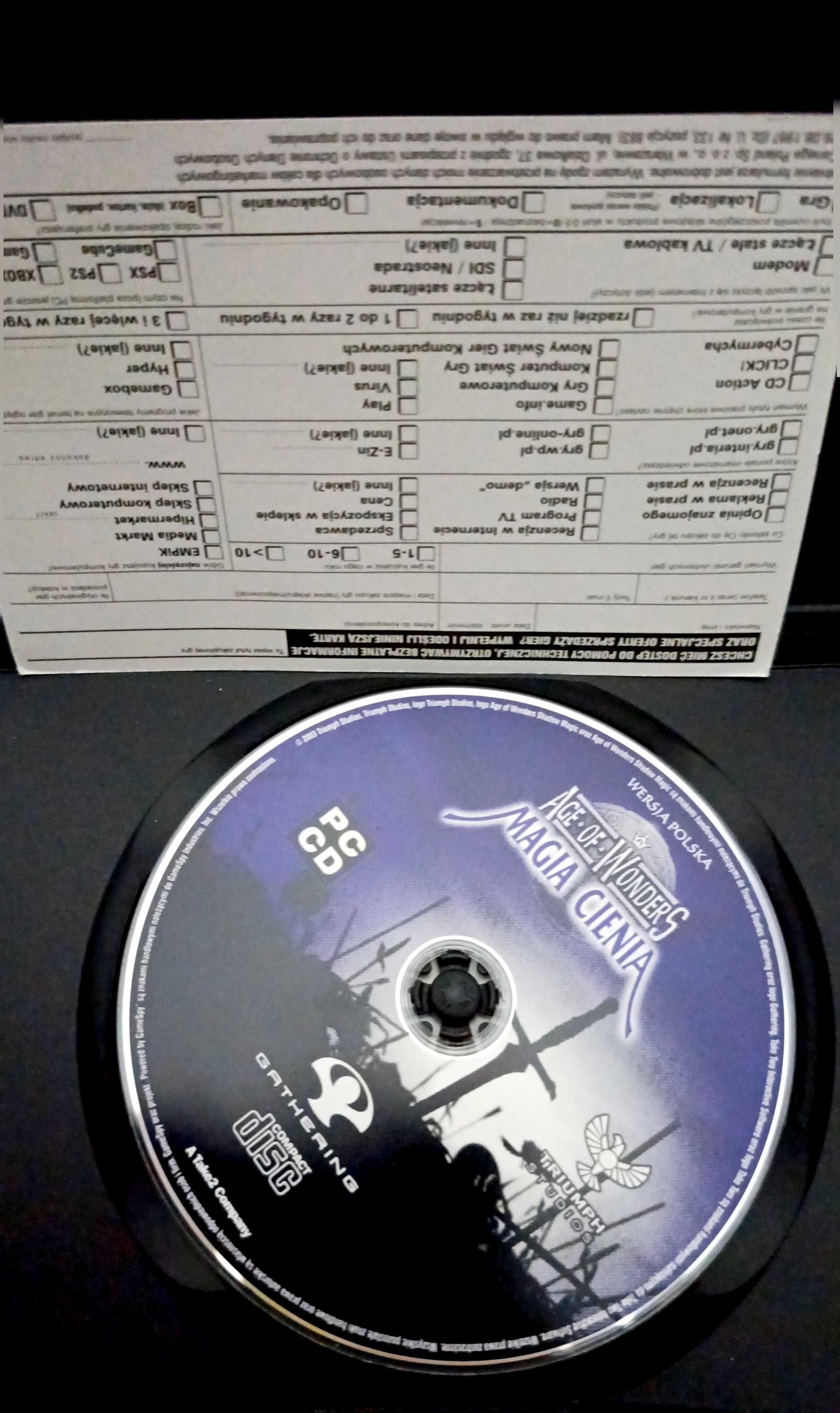 Age of Wonders Magia Cienia gra pc Wersja PL