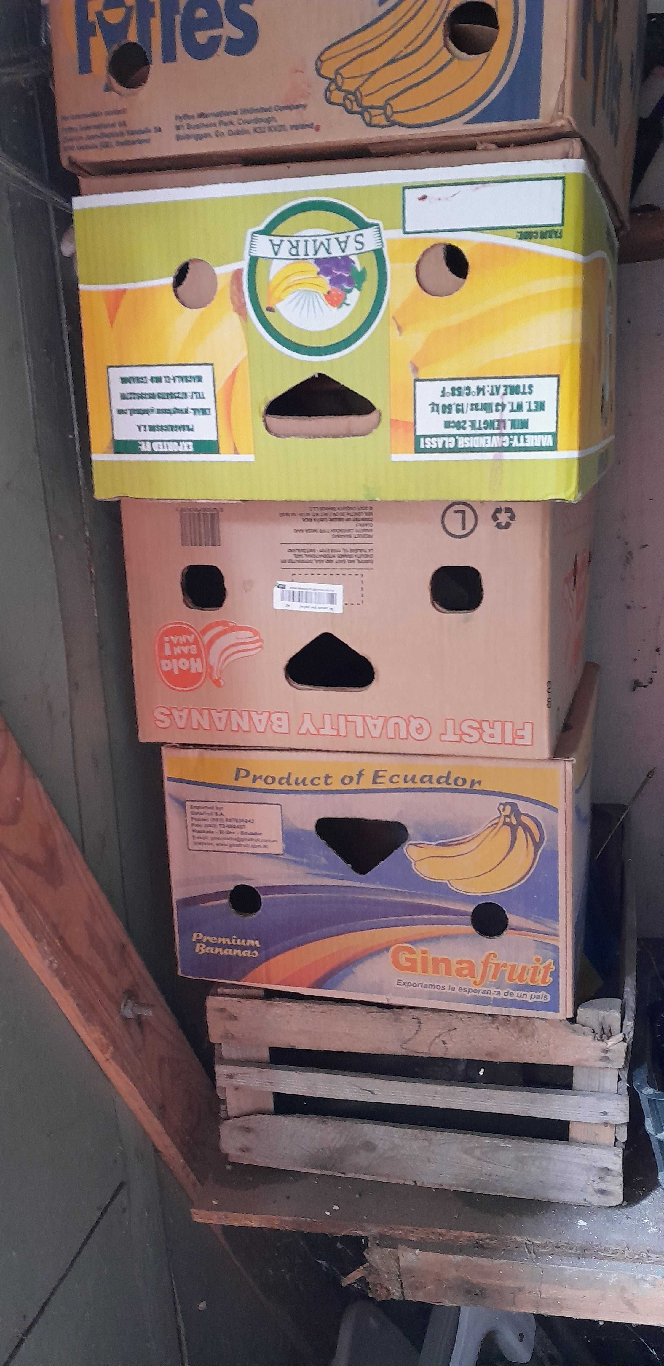 pudełka Kartony po bananach, pudło na przeprowadzki