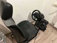 Logitech g920 z fotelem stelaż