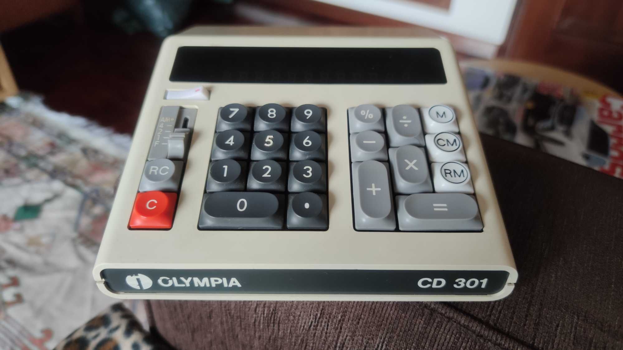 Calculadora Olympia cd 301 vintage