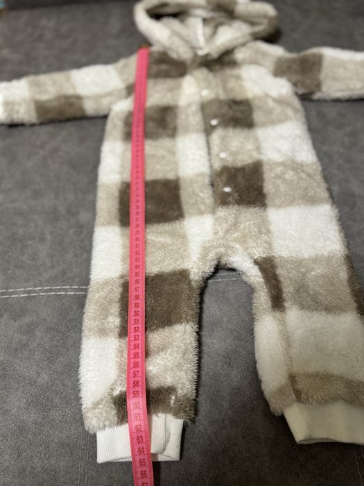 Плюшевий дитячий комбінезон 9-12 м.