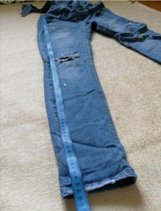 Джинсовий комбінезон для вагітних джинси