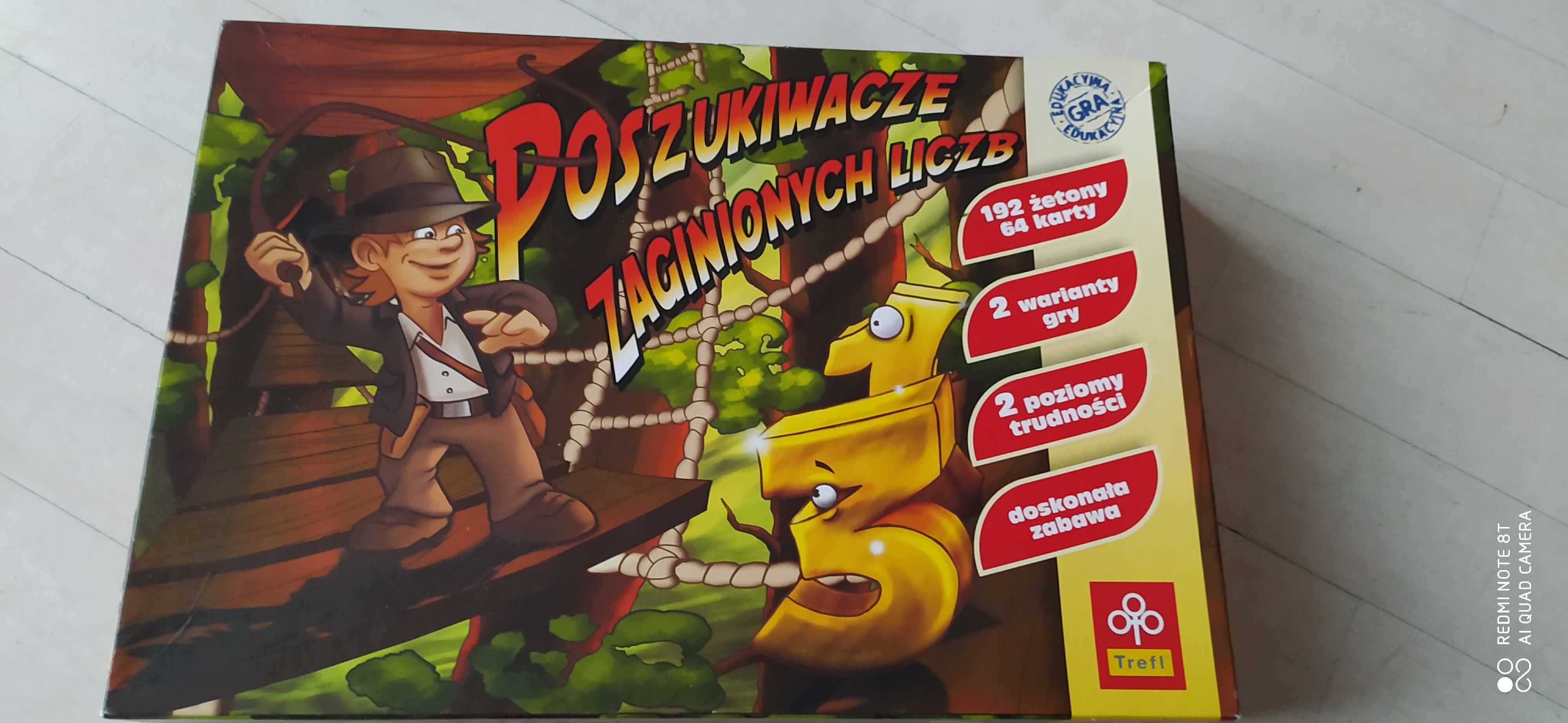 poszukiwacze zaginionych liczb gra trefl