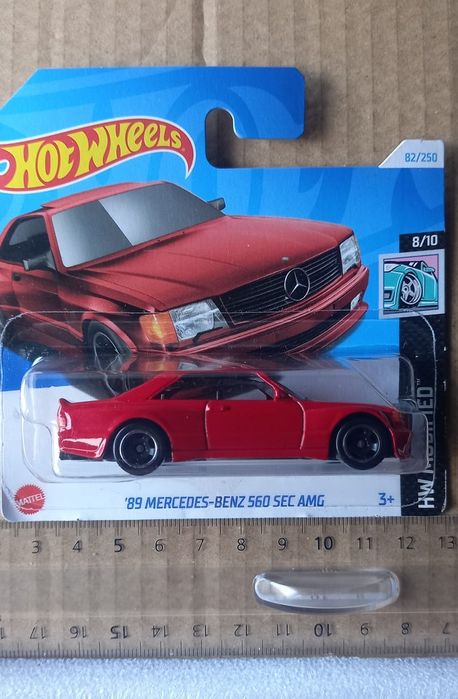 89 mercedes-benz 560 sec amg hot wheels