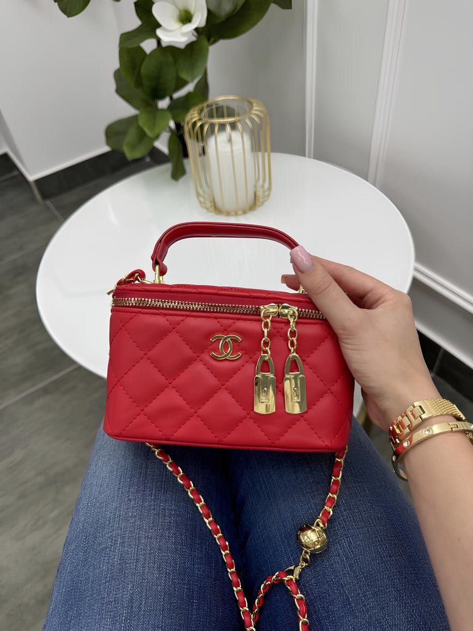 Сумка Chanel Classic Black Lambskin | Жіноча елегантна сумка