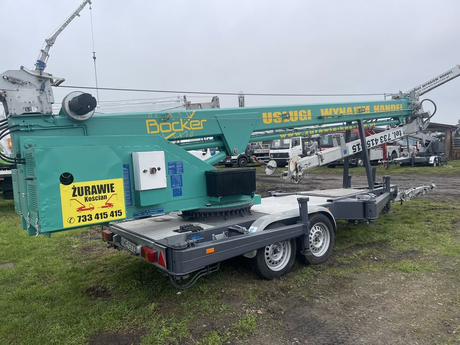 Żuraw ciesielski dźwig dekarski Böcker AHK 27/1200 Super stan
