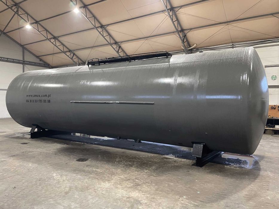Zbiornik 60 000 litrów kolejowy ze stali na nogach