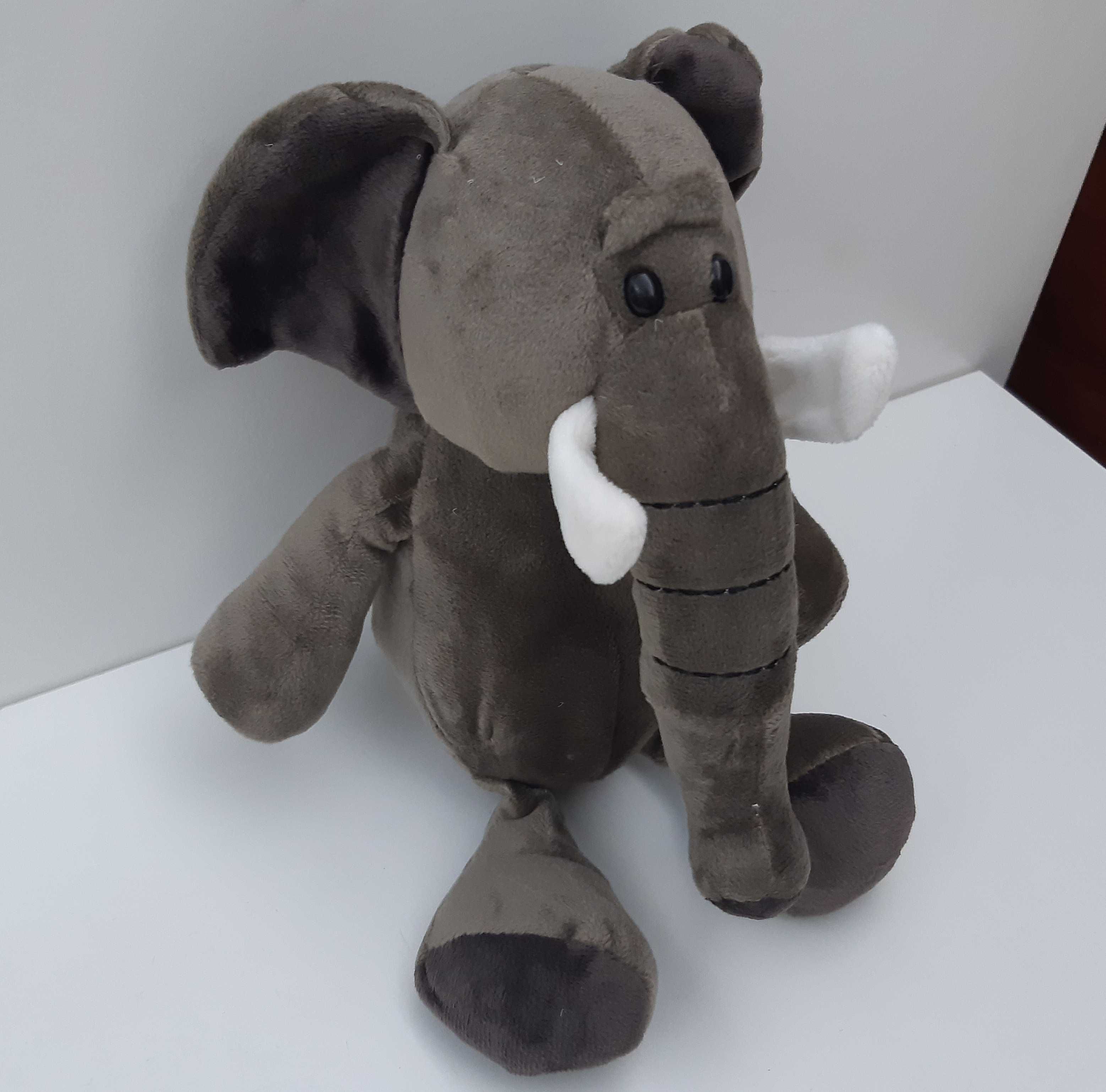 Peluche Novo Elefante Cinzento 25cm