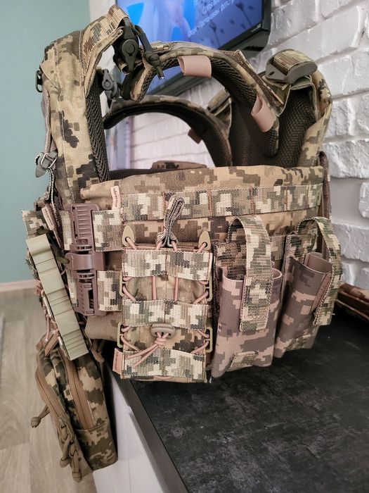 Плитоноска Ukrarmor PRO (без плит)