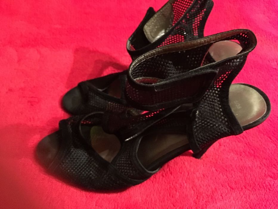 Seksowne Szpilki 38 fiore collection siateczka