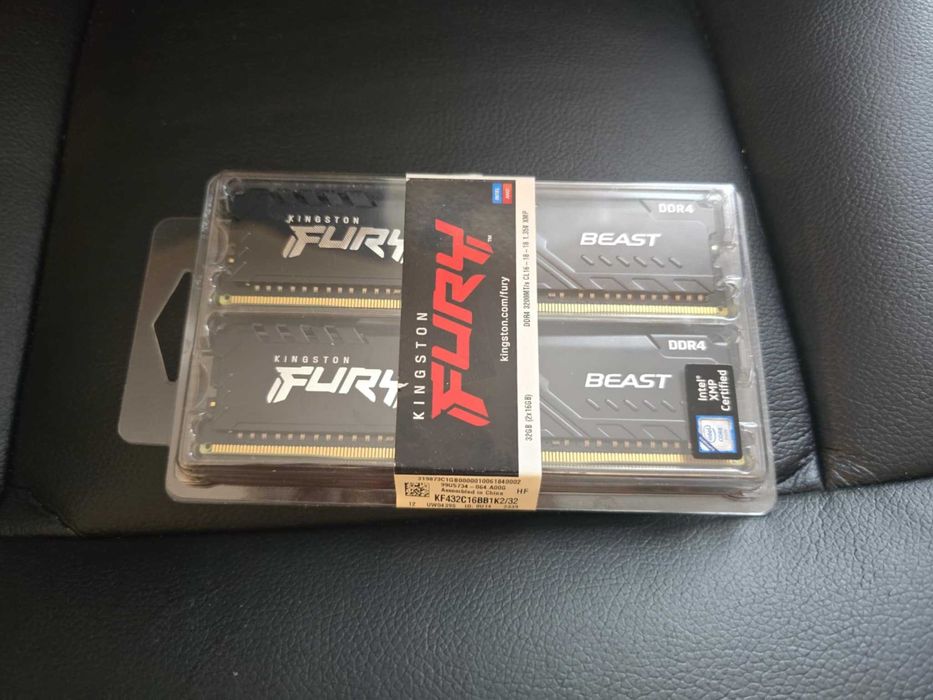 Pamięć Ram DDR4 Kingston Fury 32GB (2x16) 3200 MHZ CL16