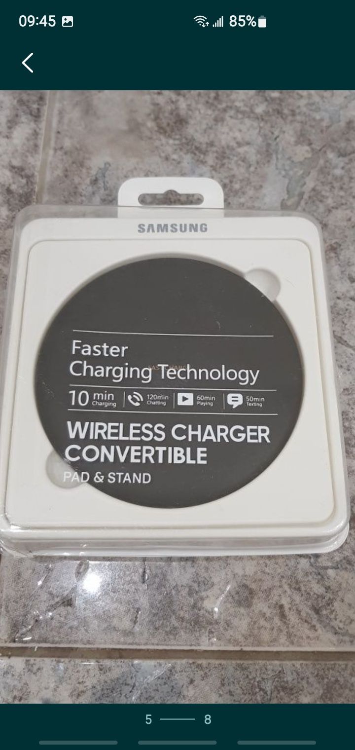 Новая беспроводная зарядка Samsung Ep-pg950 S7,s8,s9,s10,s20,s21