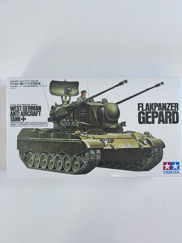 Czołg Flakpanzer Gepard model Tamiya 35099