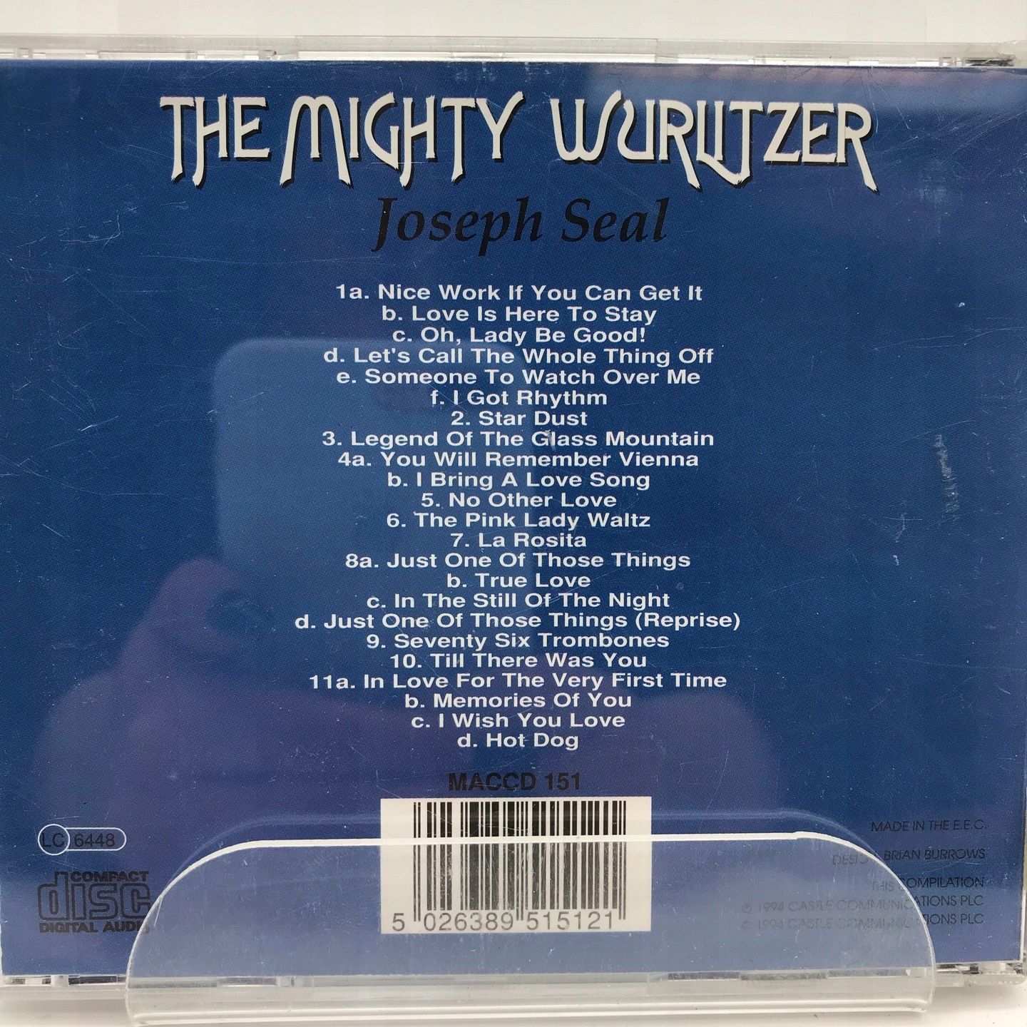 Cd - Joseph Seal - The Mighty Wurlitzer