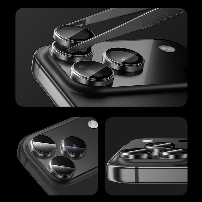 Benks szkło Glass Warrior Metal Lens Protector na aparat do Iphone 17