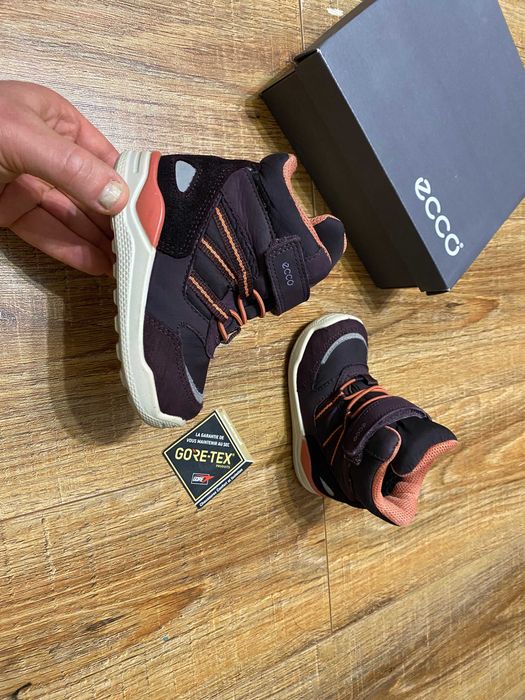 Ecco ботинки зимние сапожки термо черевики на девочку ECCO р.22