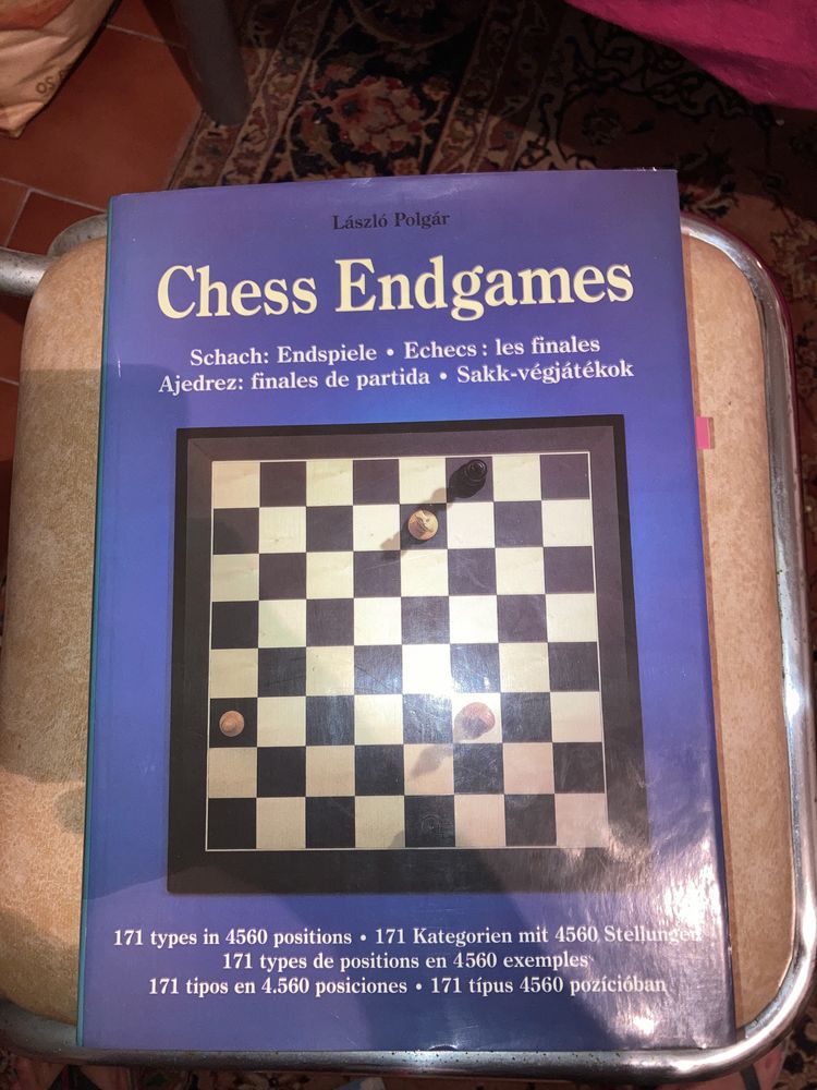 Chess endgames Livro de xadrez