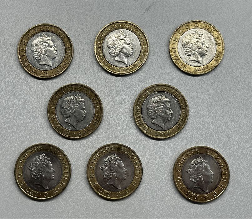 Monety kolekcjonerskie 2 two pounds 2004 - 2016