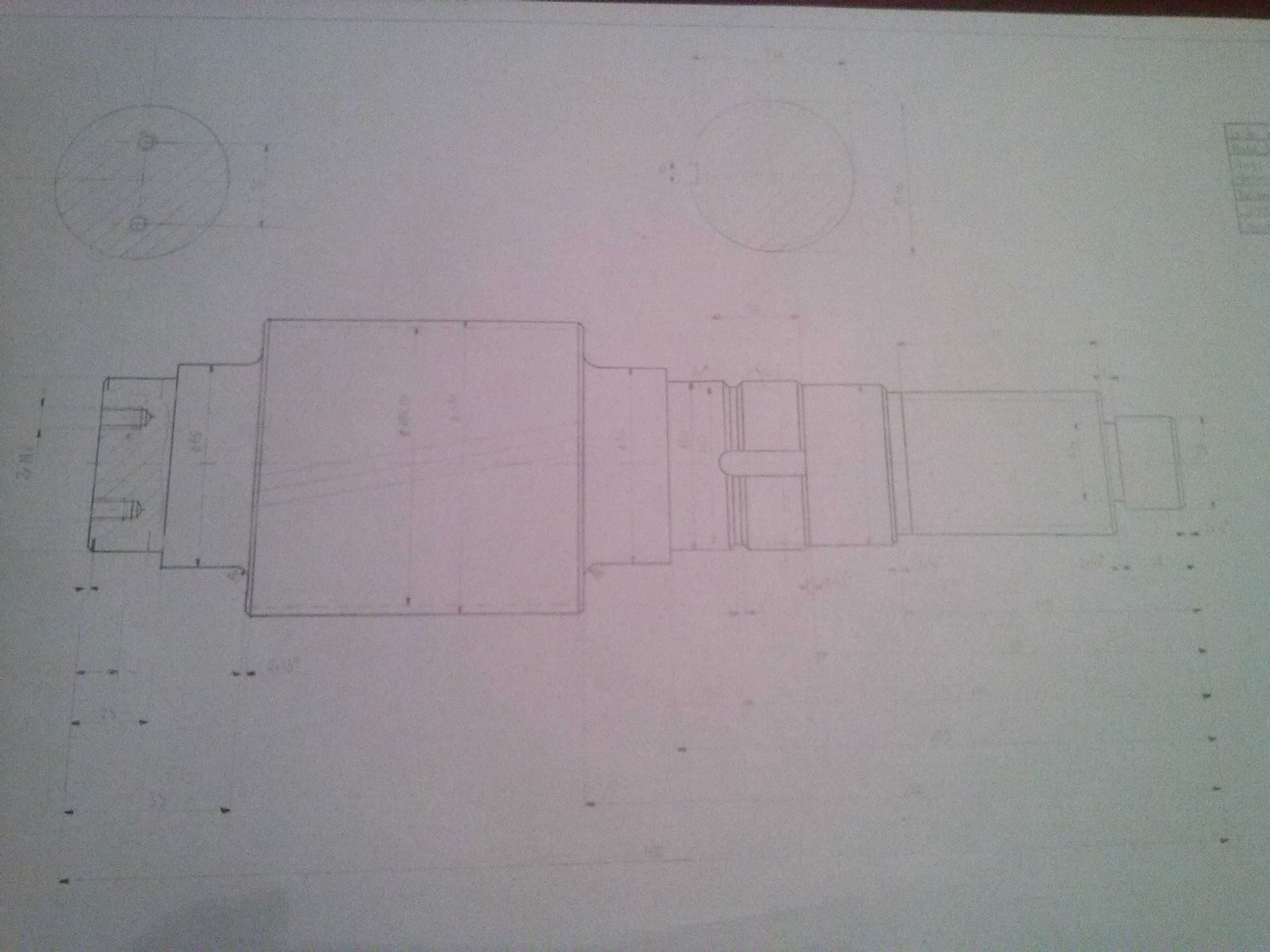 Projekty Rysunek Techniczny, PKM, PPT, Grafika inżynierska, CAD, 2D/3D