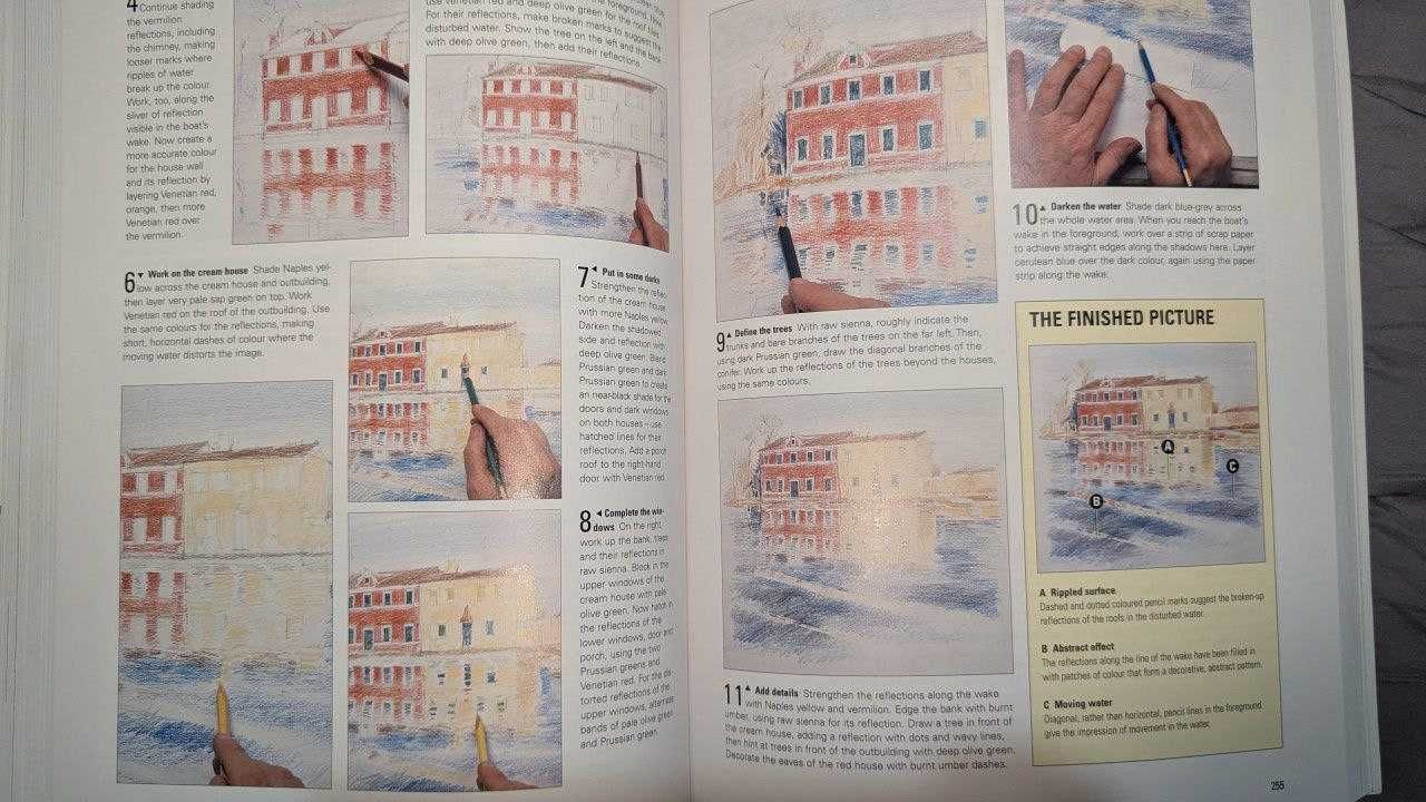 Livro sobre pintura