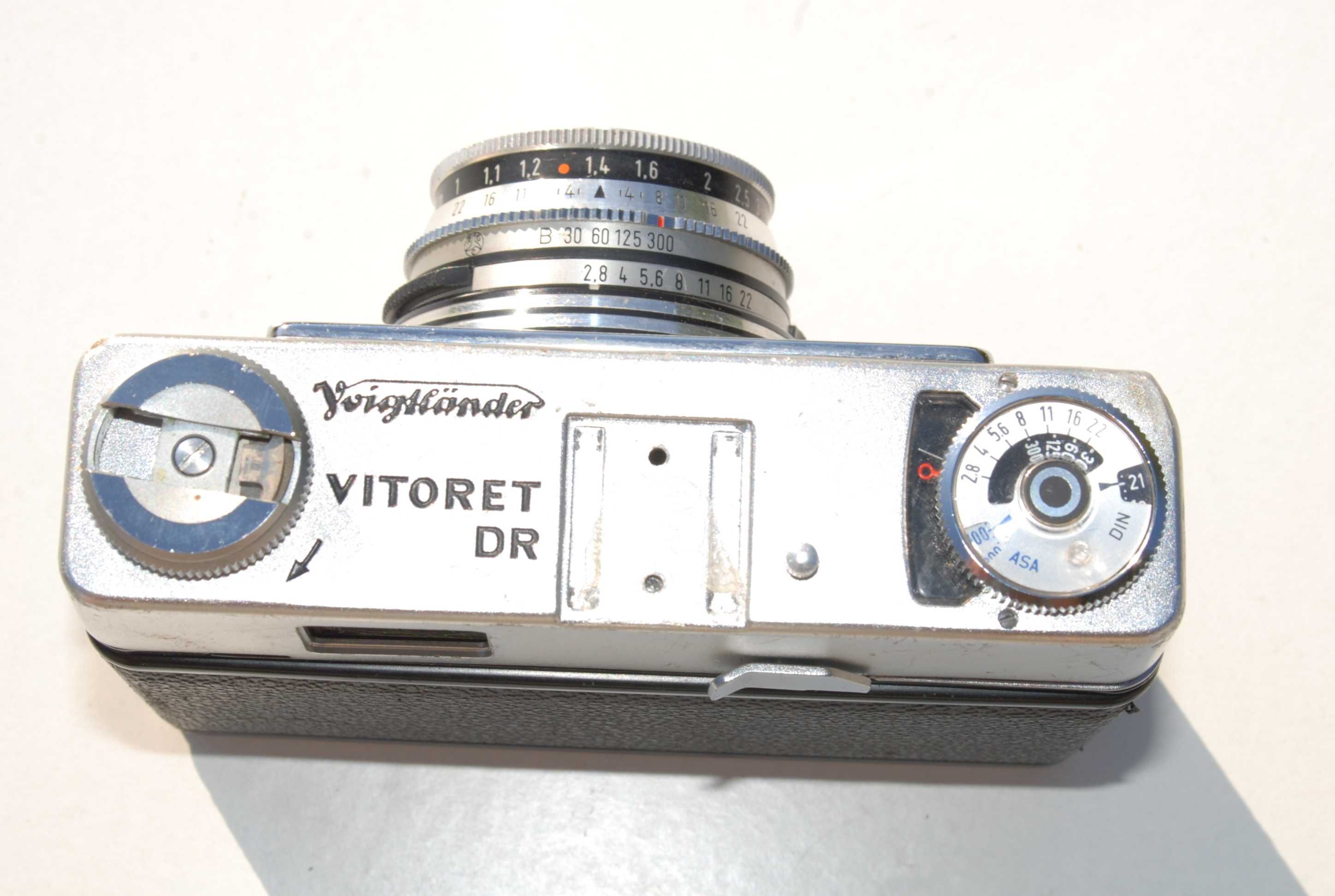 Stary aparat Voigtlander VITORET DR antyk zabytek