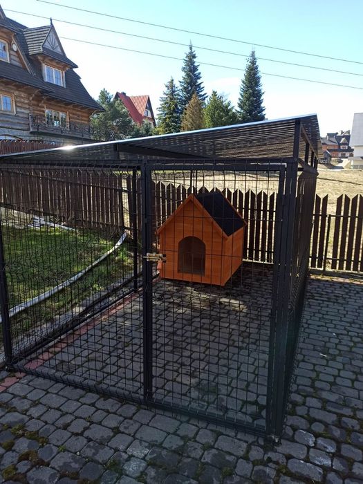 Kojec dla psa 3x2m, zagroda, boks  panel 3D