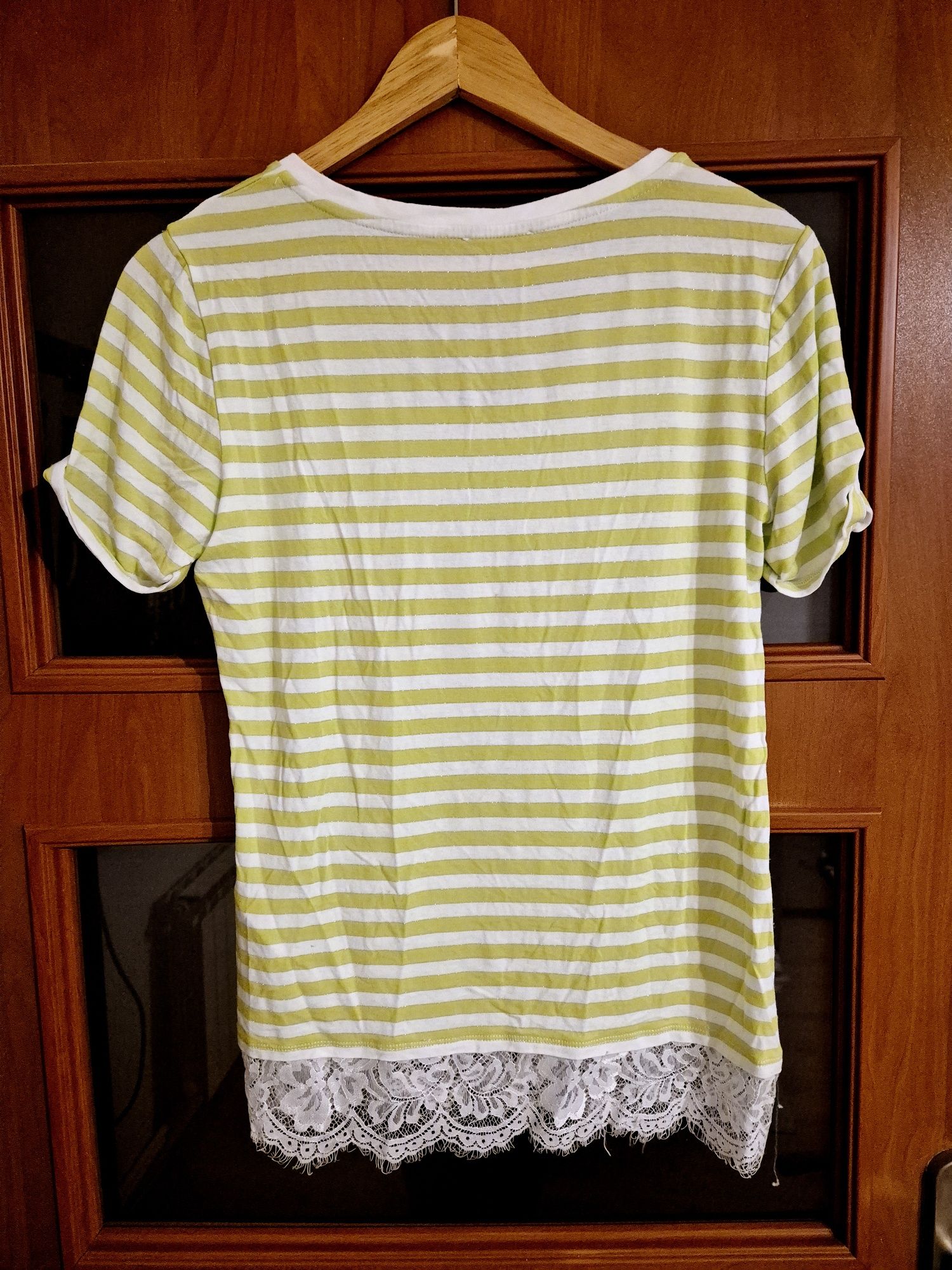 T- shirt bluzka Liu Jo rozmiar S limonkowa