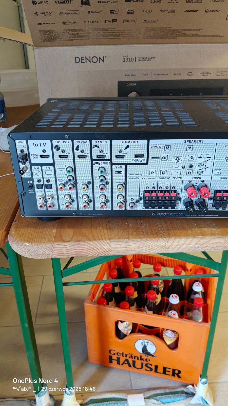 Amplituner Onkyo tx-sr444 Bluetooth wysoki model