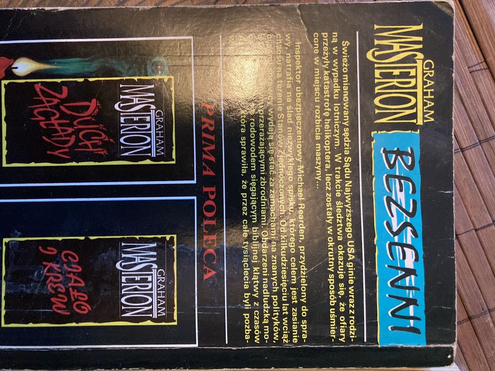 Graham Masterton Drapieżcy,Bezsenni