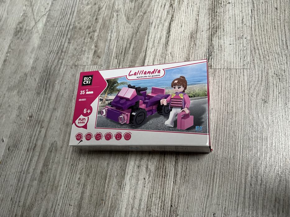Klocki dla dziewczynek Blocki NOWE Lalilandia KB4601 Lego wycieczka