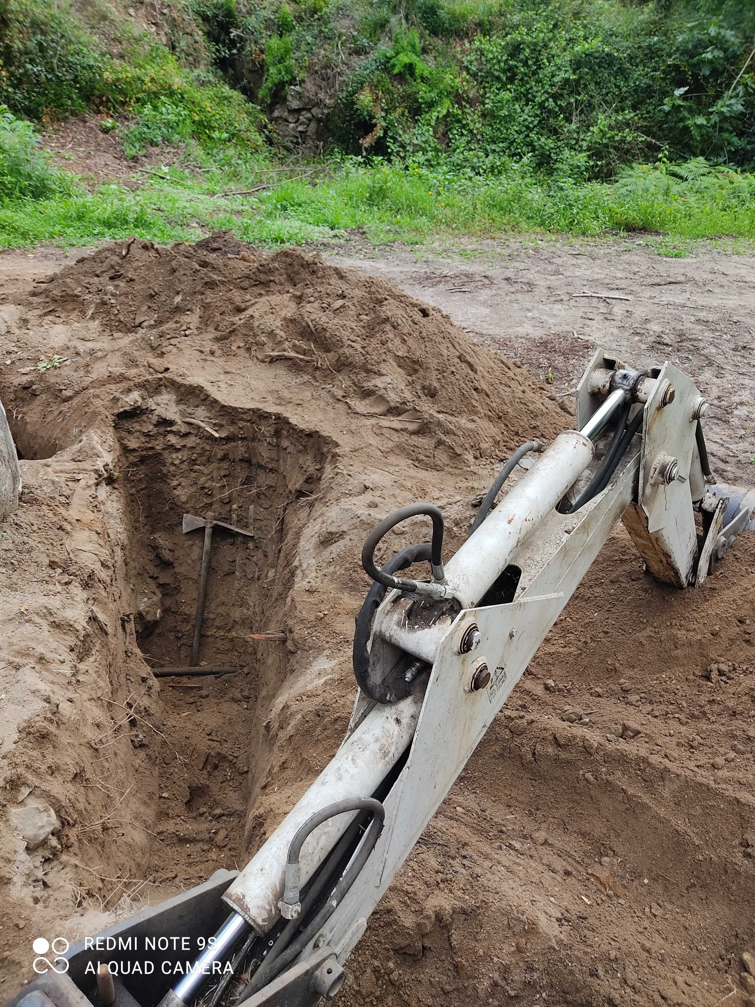 Tubos de água de minas ou fossas