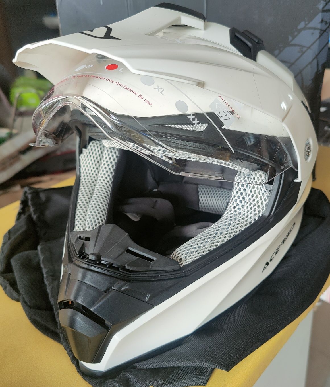 Acerbis Flip FS-606 nowy kask motocyklowy ATV motocross enduro rozm L