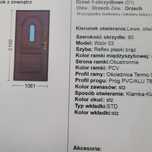 Drzwi  orzech, firmy Wikęd, 90