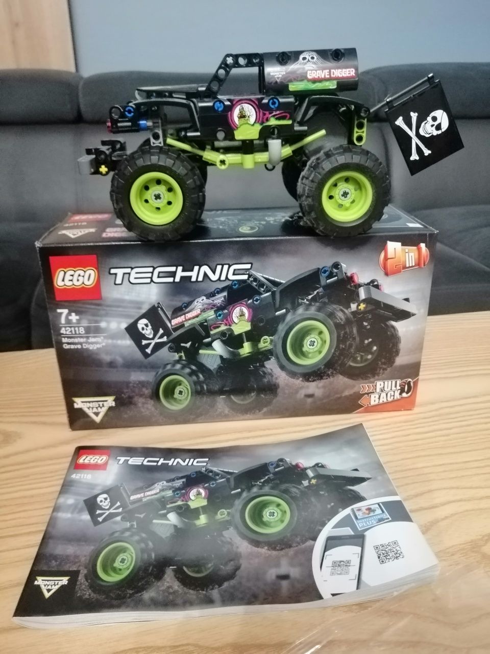 Klocki Lego Technic Grave Digger 42118