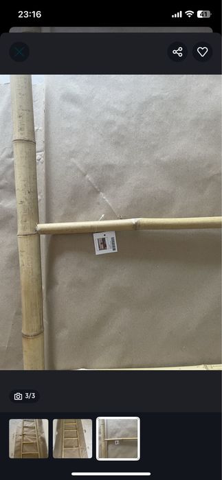 Escada bambo   -     NOVO
