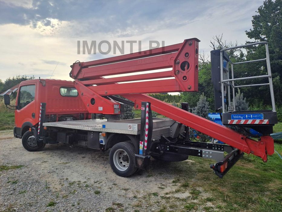 Podnośnik koszowy, zwyżka, wynajem, usługi, operator, kosz 300kg 20,5m