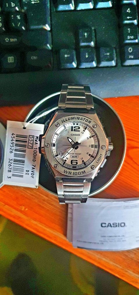 Годинник,часы,casio,касіо чоловічий,оригінал,новий,подарунок