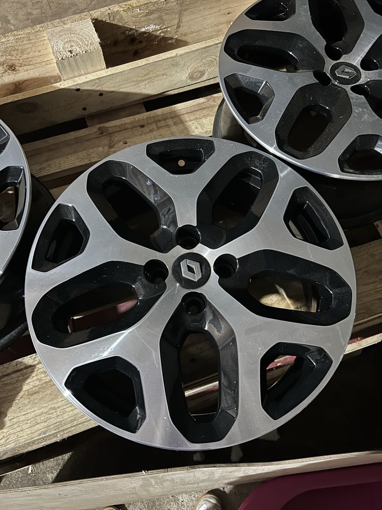 Conjunto de jantes 17 renault clio/captur