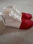Buty Calvin Klein Trampki biało czerwone r. 36