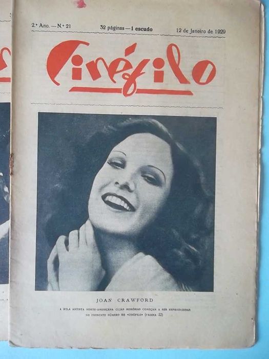 Revista "CINÉFILO" , 69 exemplares de 1928 a 1951. MUITO RAROS.