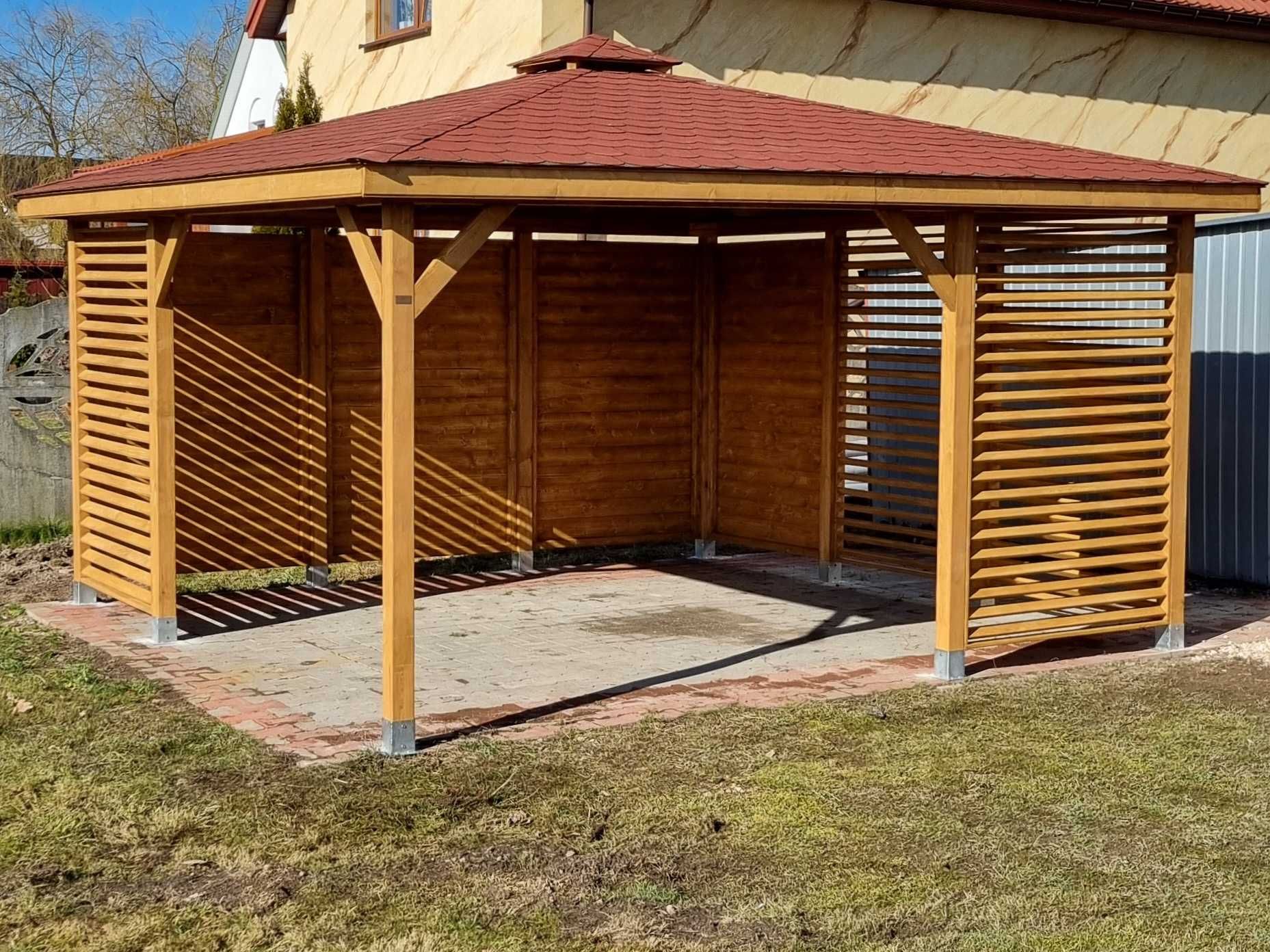 Altana ogrodowa WERONA 3X4, altanka drewniana,wiata,pergola,zadaszenie