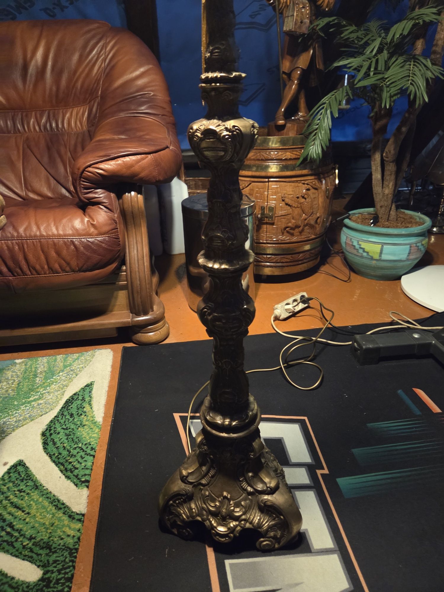 Lampy stojące tiffany