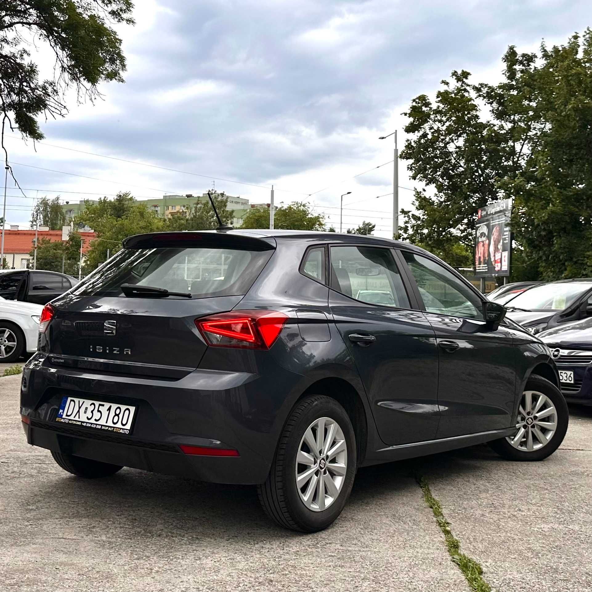 Seat Ibiza Reference|1.6 TDI 80KM|Manual|Klima|Navi|NiskiPrzebieg|2019