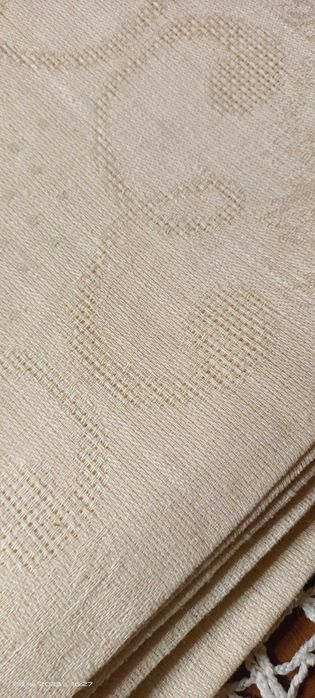 Скатерть Лён СССР под вышивку.