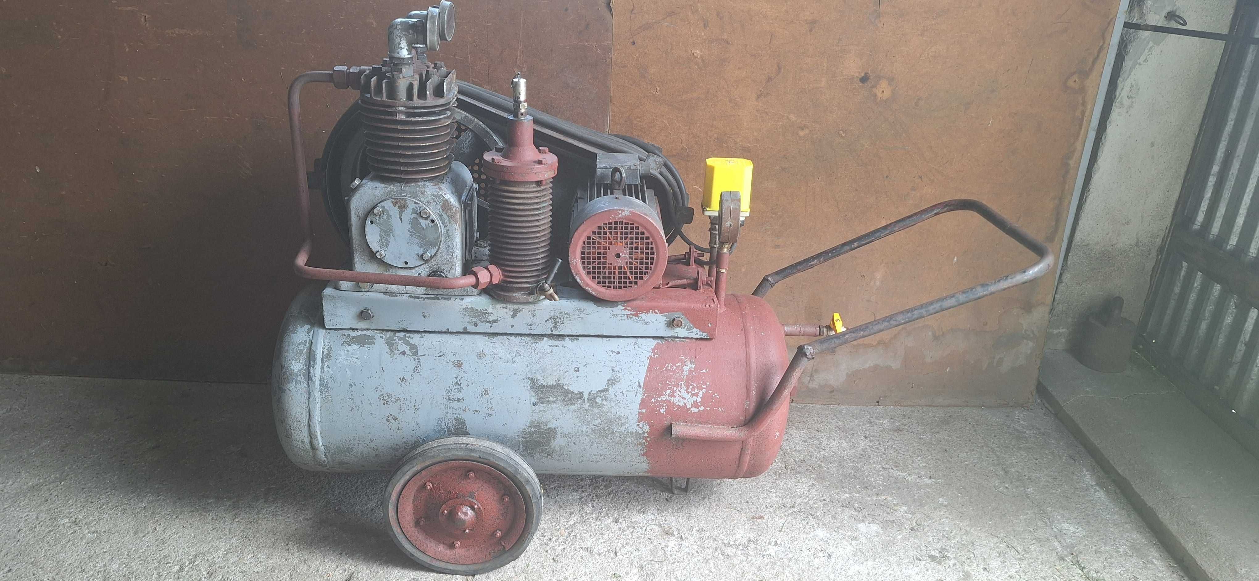 Sprężarka Kompresor WAN 2 tłokowy silnik 3KW stan bdb